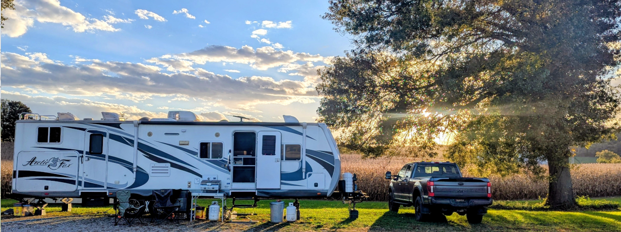 Arctic Fox camper in Indiana